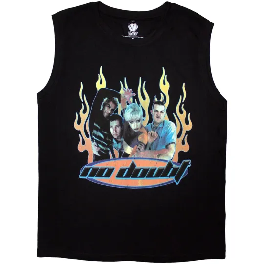 Discover No Doubt Unisex Retro Tank Top Black