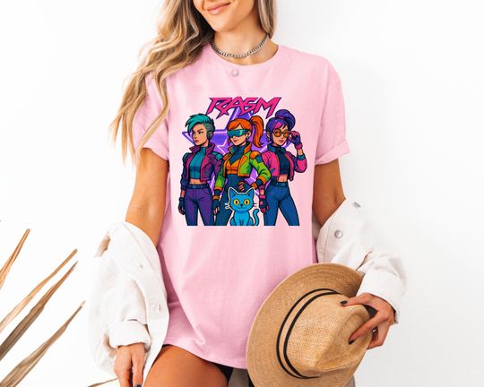 Discover KPOP RASM GIRLS TShirt, Huntrix Girl Band Sweatshirt, Kpop Idol GroupTee, Mira Tee