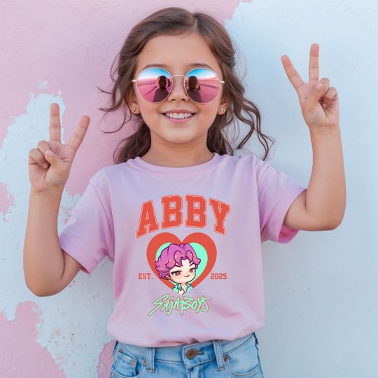 Discover Abby Saja Boys Shirt, Saja Boys Kpop Band Shirt,Kpop Demon Hunters Movie Shirt