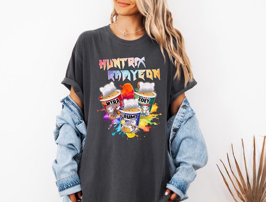 Discover Huntrix Ramyeon Shirt, K-Vibe Shirt, Huntrix-Inspired Concert Tee