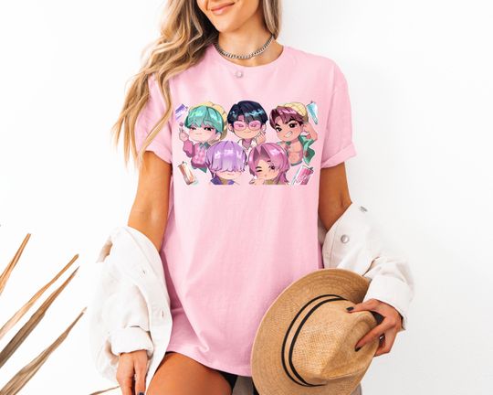 Discover Retro Baby Saja Bootleg Shirt: Comfort Tee for Kpop Fan