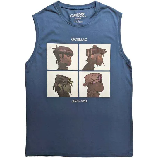 Discover Gorillaz Unisex Tank Top Demon Days
