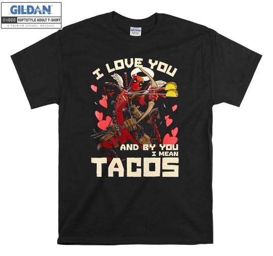 Discover Marvel Deadpool Cupid Love T-shirt Hoody Kids Child Tote Bag Tshirt S-M-L-XL-XXL-3XL-4XL-5XL Gildan Oversized Men Women Unisex 7007