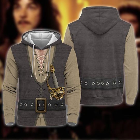 Inigo Montoya 3D Full Over Print Hoodie, Princess Bride Inigo Montoya Costume