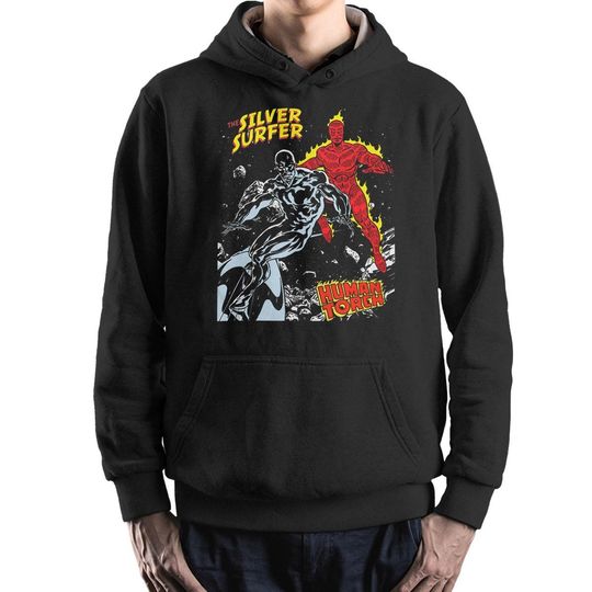 The Silver Surfer Human Torch Hoodie