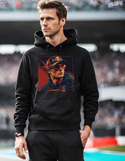 Discover Max Fan 90s Inspired Hoodie - Retro Racing Style Hooded Sweatshirt