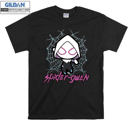 Discover Marvel Spider-Gwen Cute T-shirt Hoodie Kids Child Tote Bag Tshirt S-M-L-XL-XXL-3XL-4XL-5XL Gildan Oversized Men Women Unisex A537