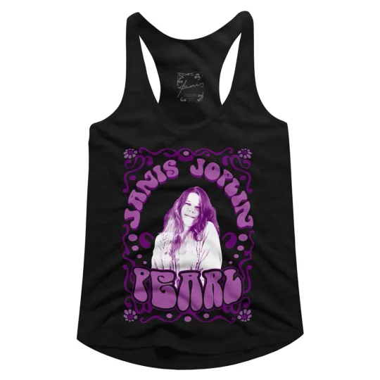 Janis Joplin Pearl Women's Tank Top T-Shirt Band Merchandise
