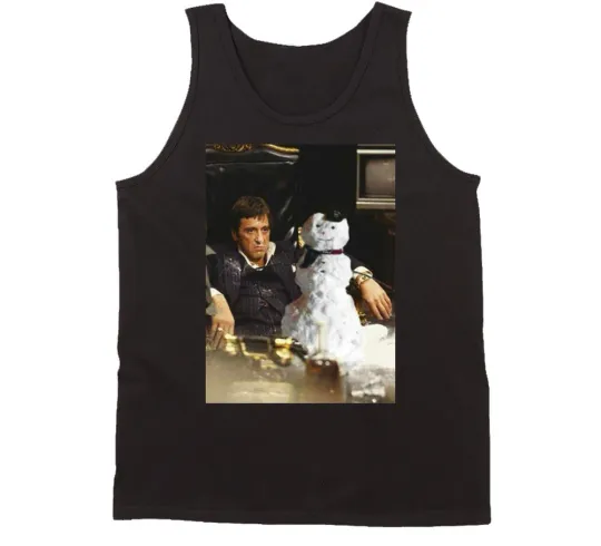 Scarface Snowman Tony Montana Tank Top