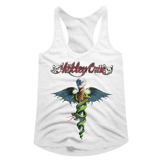 Discover Motley Crue Coloful Dr Feelgood Women's Tank Top T Shirt Band Merch