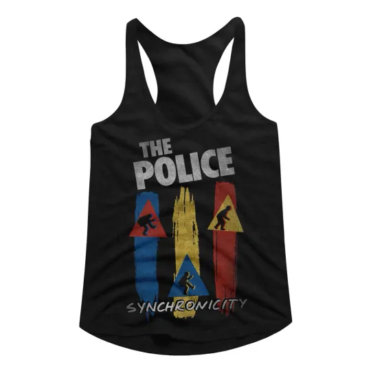 The Police British Rock Band Synchronicity Women's Tank Top T-Shirt