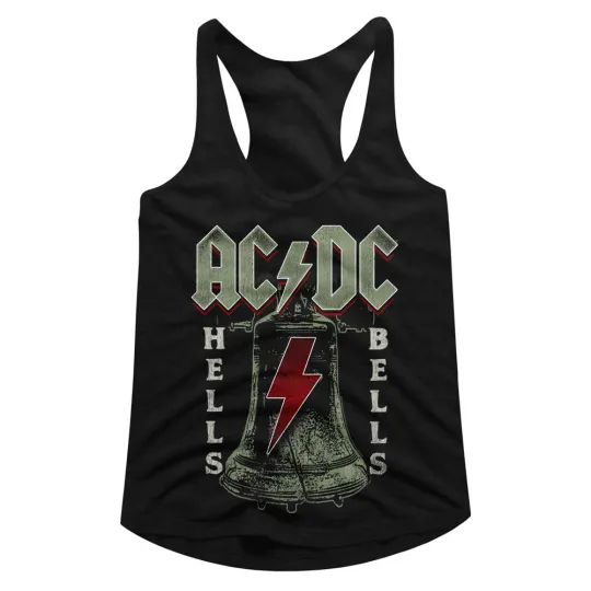 Discover AC-DC Hells Bells Women's Tank Top T Shirt Band Merch