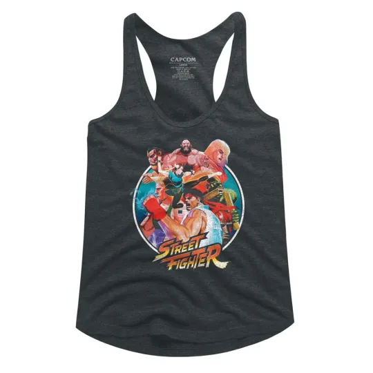 Street Fighter Video Game Fighters Women's Tank Top