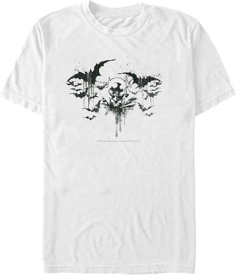 Discover Men's Batman Emerging from The Shadows Like a Bat T-Shirt
