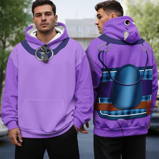 Discover Tango 3D Full Over Print Hoodie, Dino Ranch Costume, Tango Cosplay Sweatshirt