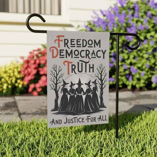 Discover Funny Trump Garden Flag