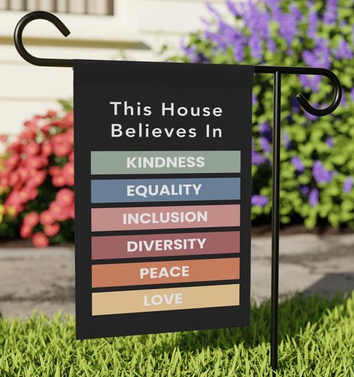 Discover Garden Flag - Democratic, Feminist, Social Justice