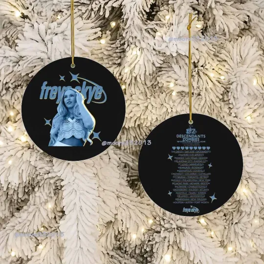Freya Skye Ornament Descendants Zombies Worlds Collide Tour 2025 Gift