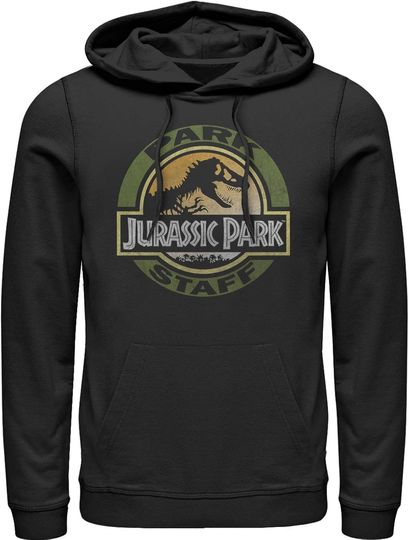 Fifth Sun Jurassic Park Staff Mens Pullover Hoodie
