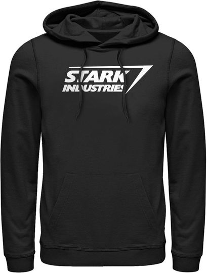 Men's Marvel Stark Industries Iron Man Logo Pull Over Hoodie