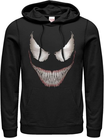 Men's Marvel Venom Grin Pull Over Hoodie