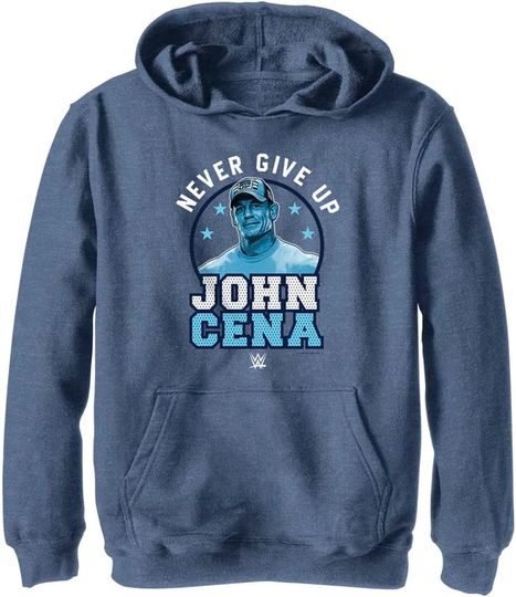 Discover Fifth Sun Kids' Wrestling Entertainment Cena Never Give Up Youth Pullover Hoodie