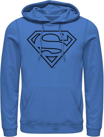 Discover Fifth Sun Men's Superman Logo Sleek Pull Over Hoodie