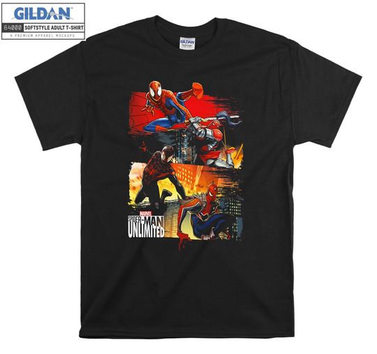 Discover Marvel Spider-Man Unlimited Painted T-shirt