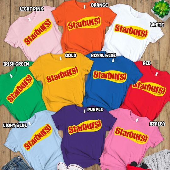 Discover Chocolate Bar Candy Halloween Costume Group Shirt, Starburst Candy Inspired Shirt