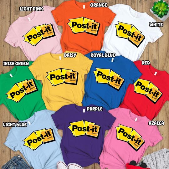 Discover Post-it Halloween Costume Shirt, Funny Teacher Costume Tee, Halloween Party