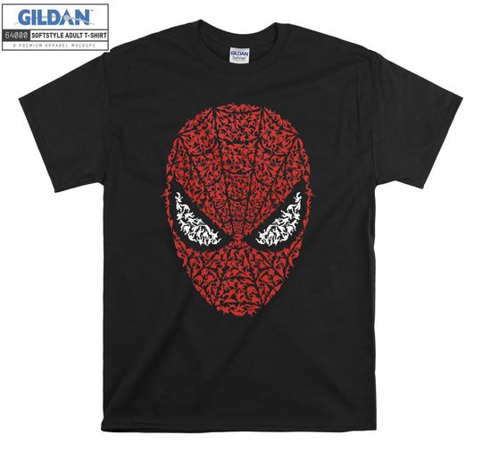 Discover Marvel Spider-Man Mask Build T-shirt