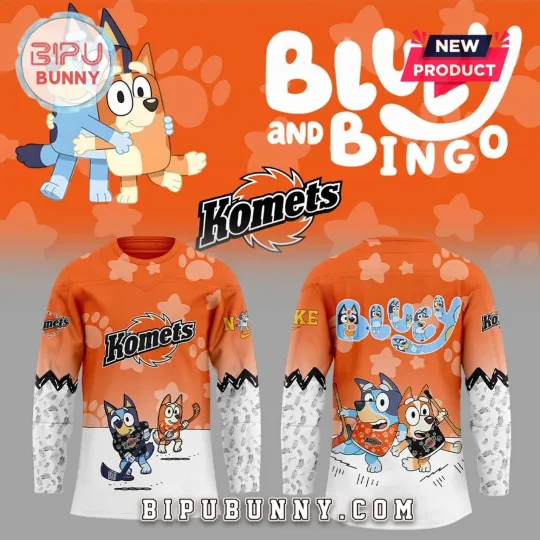 Discover Personalized Fort Wayne Komets Blu.ey x Bin.go Hockey Shirt Men's Fan Gear Gift