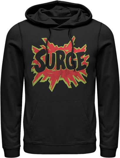 Discover Fifth Sun Men's Coca Cola Surge Logo Pull Over Hoodie