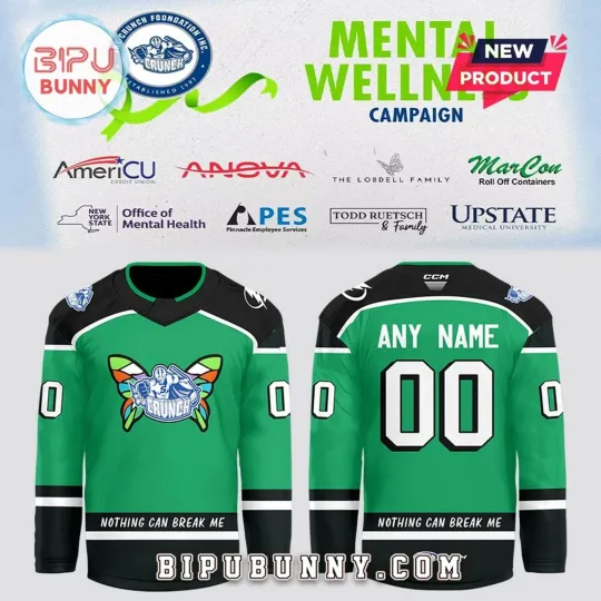 Discover Personalized Syracuse Crunch 2025 Mental Wellness Hockey Shirt Men's Fan Gear