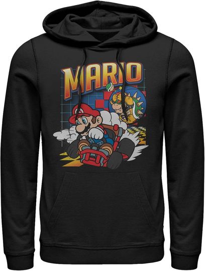 Fifth Sun Men's Nintendo Mario Kart Winner Pull Over Hoodie
