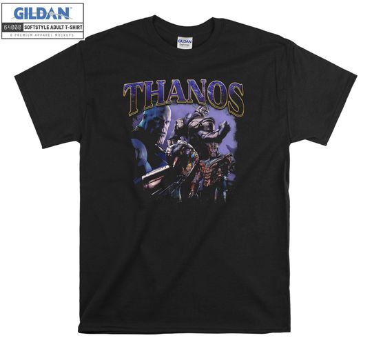 Thanos Poster Marvel Graphic T-shirt