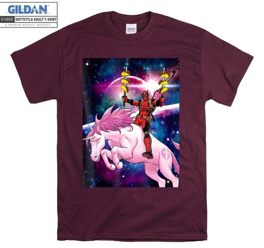 Discover Marvel Deadpool Space T-shirt
