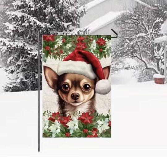 Discover Chihuahua Garden Flag, Dog Welcome Flag