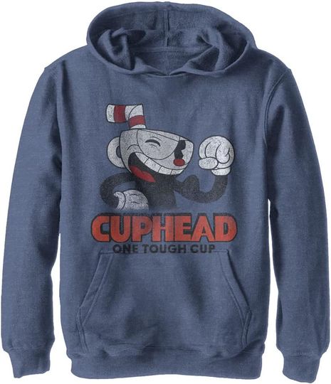 Fifth Sun Kids' Cuphead One Up Youth Pullover Hoodie