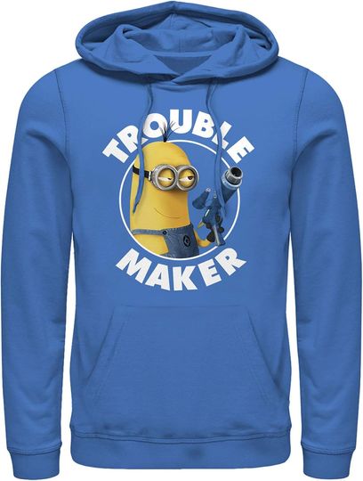 Discover Fifth Sun Despicable Me Trouble Maker Mens Pullover Crew Fleece