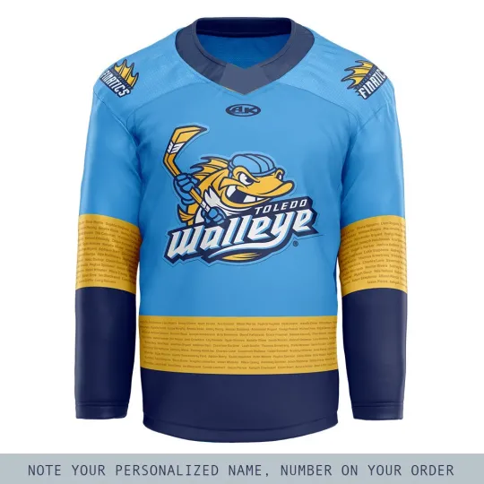 Discover Personalized Toledo Walleye FINatics Hockey Shirt All Printed Fan Apparel Gift
