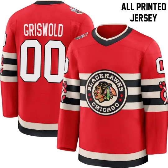 Discover Personalized Clark Griswold Chicago Blackhawks 2025 Hockey Shirt Red Fan Apparel
