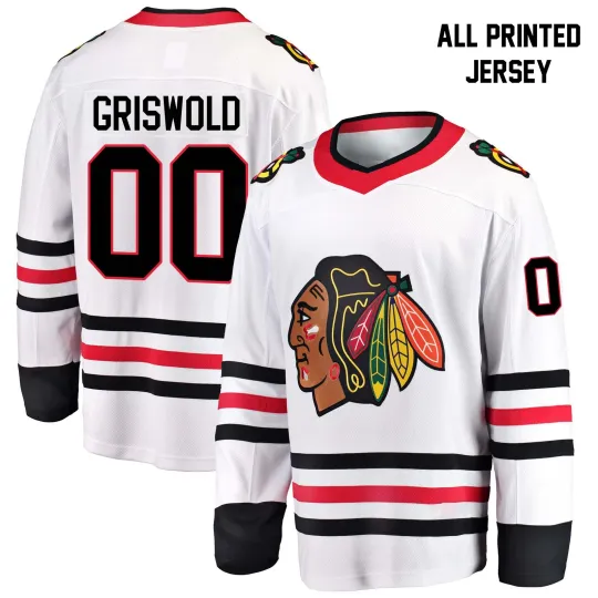 Discover Personalized Clark Griswold Chicago Blackhawks 2025 Hockey Shirt White Apparel