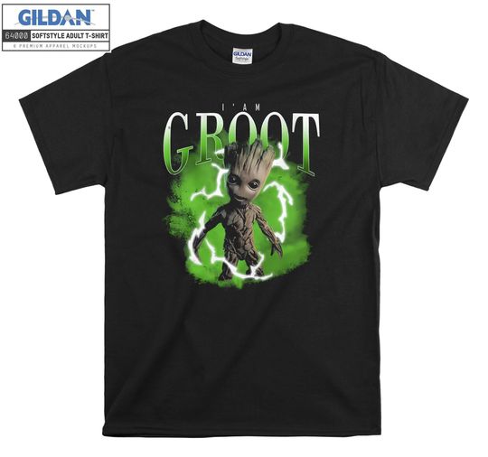 Marvel Guardian Groot Poster Graphic T-shirt