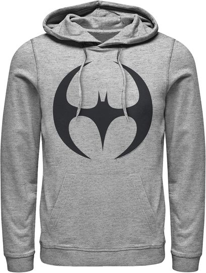 Discover Fifth Sun Men's Batman Logo Modern Wing Curve Pull Over Hoodie