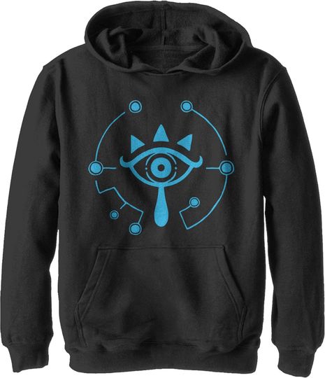 Discover Fifth Sun Kids' Nintendo Botw Eye Fill Youth Pullover Hoodie