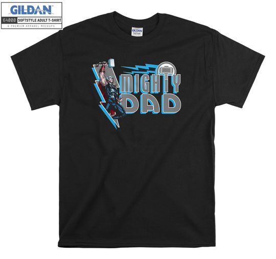 Discover Marvel Thor Mighty Dad Fathers Day T-shirt