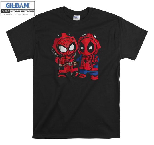 Discover Marvel Spider-man And Deadpool T-shirt