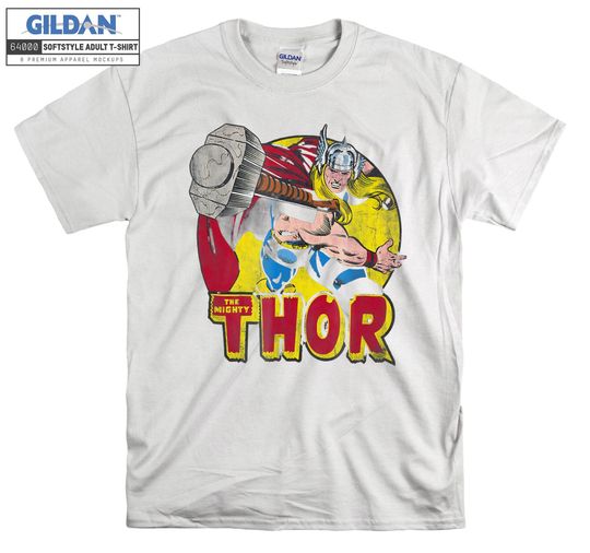 Discover Marvel Mighty Thor Hammer T-shirt