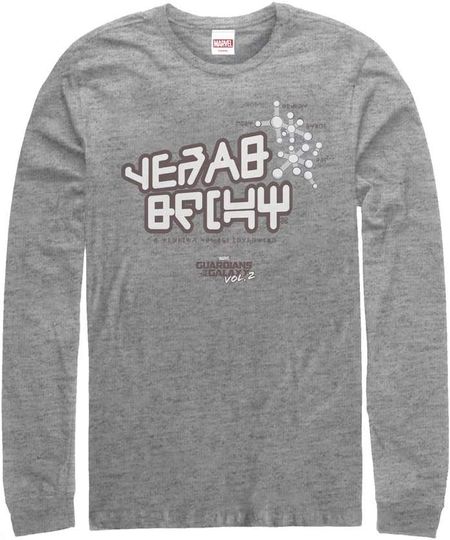 Men's Marvel Guardians of The Galaxy Vol. 2 Star-Lord Tee Long Sleeve Shirt